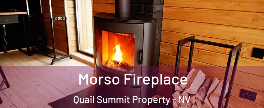 Morso Fireplace Quail Summit Property - NV