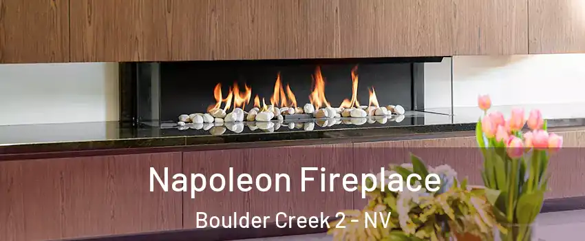 Napoleon Fireplace Boulder Creek 2 - NV