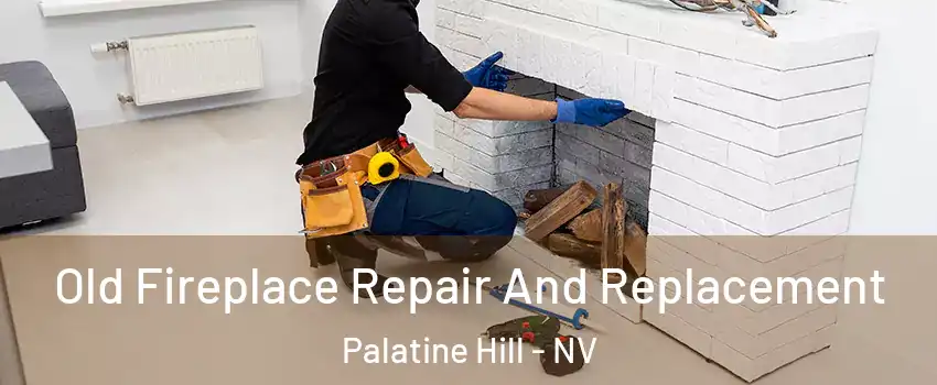 Old Fireplace Repair And Replacement Palatine Hill - NV