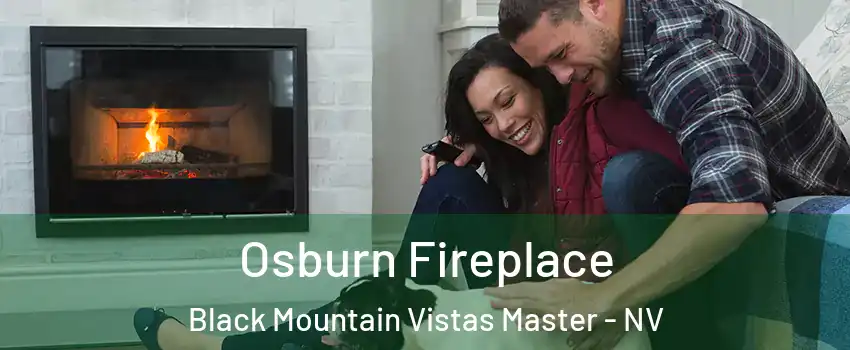 Osburn Fireplace Black Mountain Vistas Master - NV