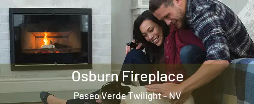 Osburn Fireplace Paseo Verde Twilight - NV