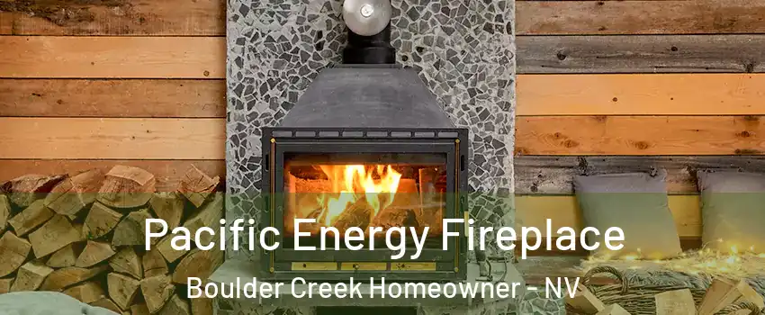 Pacific Energy Fireplace Boulder Creek Homeowner - NV