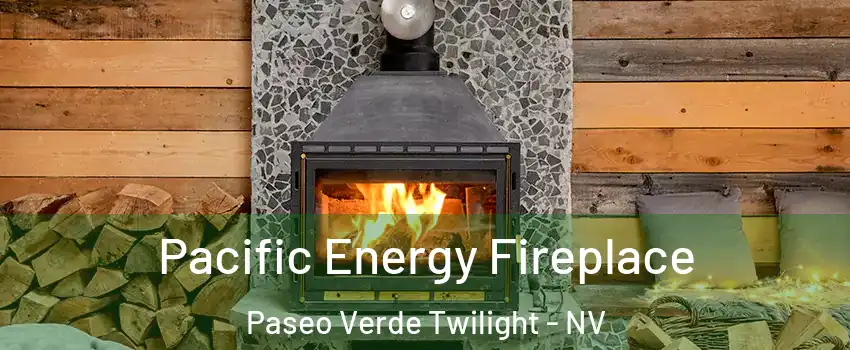 Pacific Energy Fireplace Paseo Verde Twilight - NV