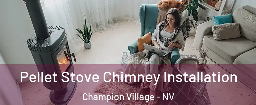 Pellet Stove Chimney Installation Champion Village - NV