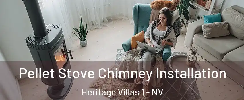 Pellet Stove Chimney Installation Heritage Villas 1 - NV
