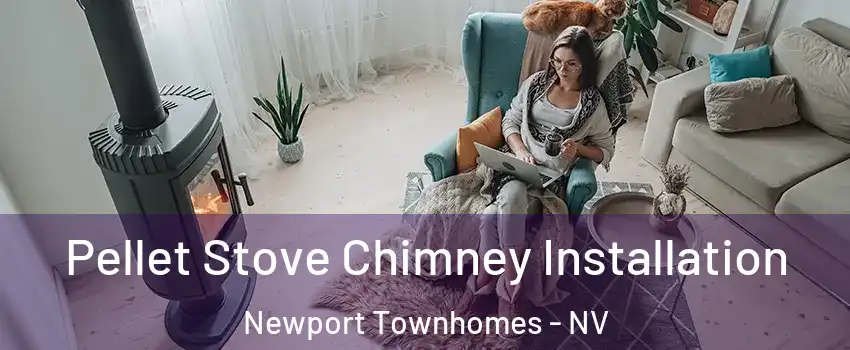 Pellet Stove Chimney Installation Newport Townhomes - NV
