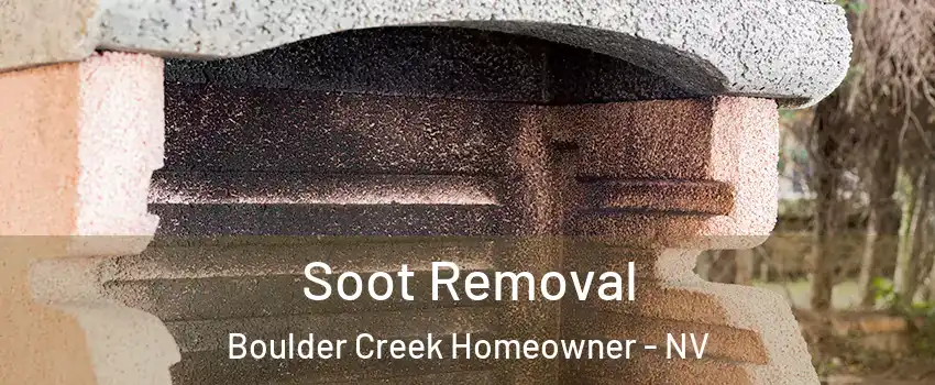 Soot Removal Boulder Creek Homeowner - NV