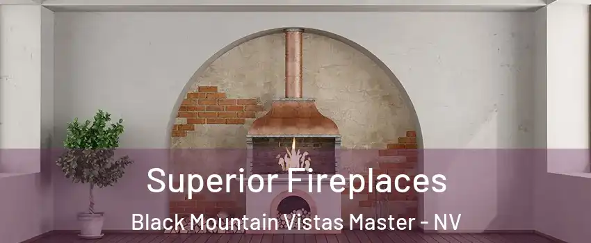 Superior Fireplaces Black Mountain Vistas Master - NV