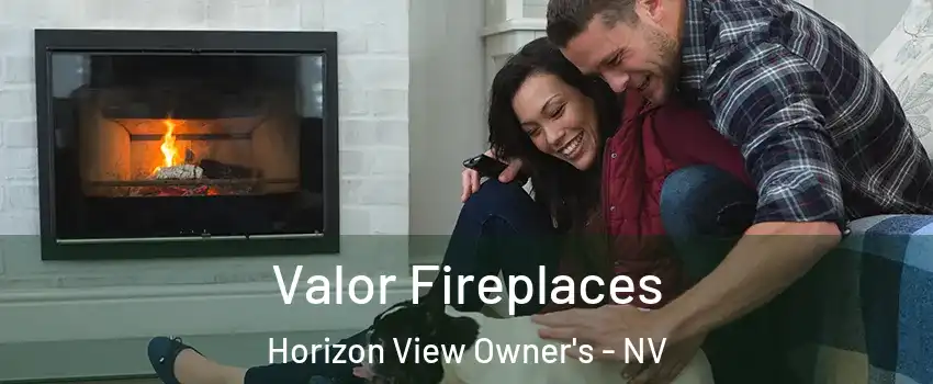 Valor Fireplaces Horizon View Owner's - NV