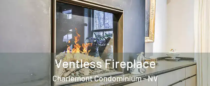 Ventless Fireplace Charlemont Condominium - NV