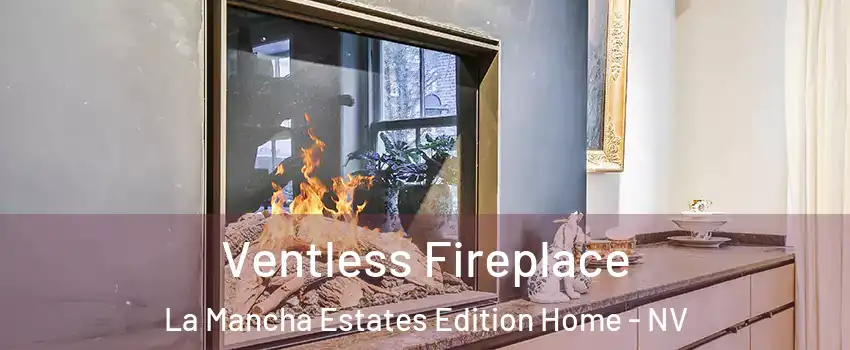 Ventless Fireplace La Mancha Estates Edition Home - NV