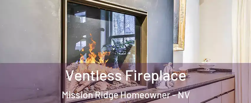 Ventless Fireplace Mission Ridge Homeowner - NV