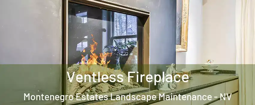 Ventless Fireplace Montenegro Estates Landscape Maintenance - NV