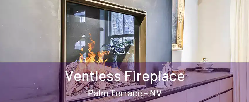 Ventless Fireplace Palm Terrace - NV
