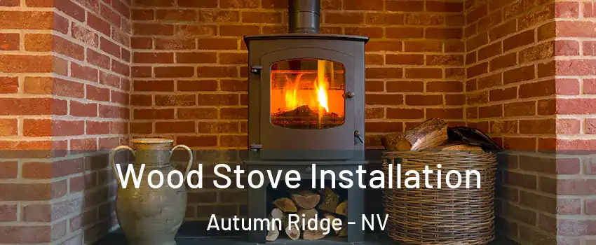 Wood Stove Installation Autumn Ridge - NV