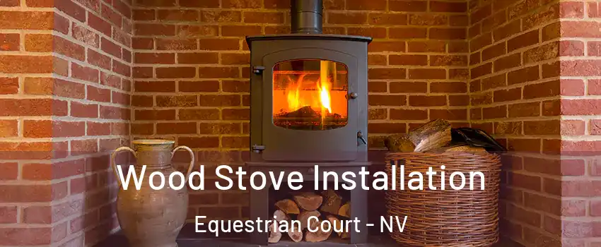 Wood Stove Installation Equestrian Court - NV