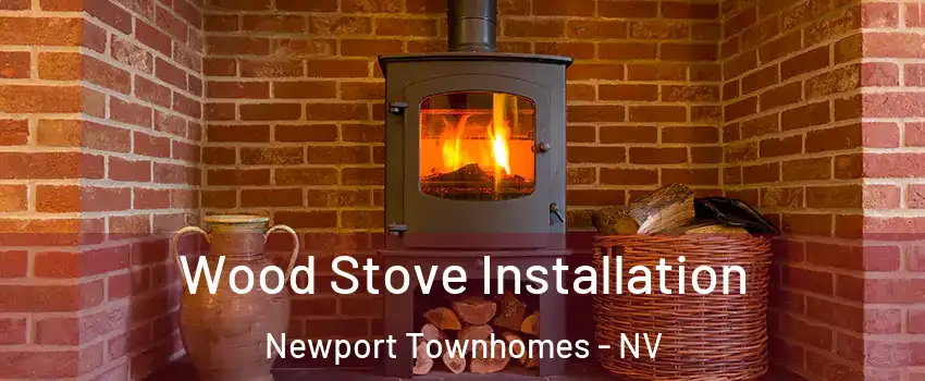 Wood Stove Installation Newport Townhomes - NV