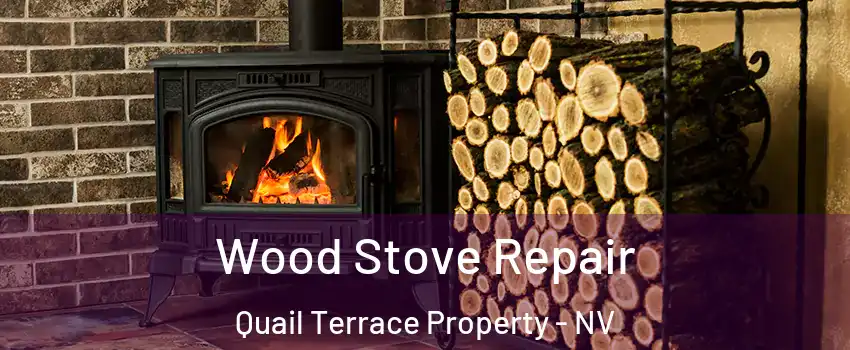 Wood Stove Repair Quail Terrace Property - NV